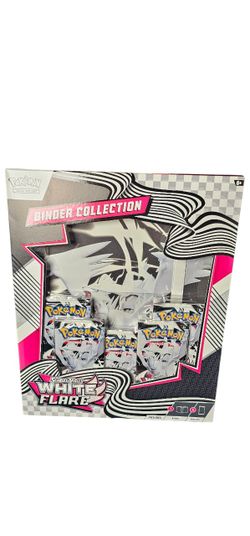 Pokemon Scarlet Violet White Flare Binder Collection