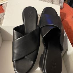 Black Platform Sandals -Nordstrom Rack -12