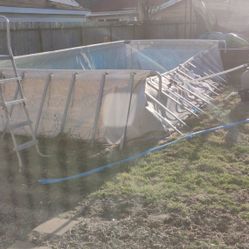 Pool 12x24 Bestway Easy Set Up Free