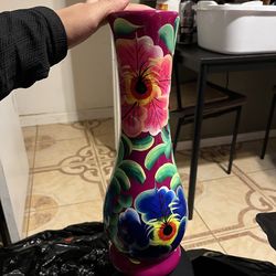 Hand painted Vase