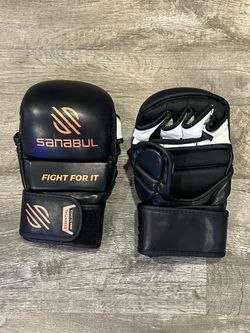 Sana bull mma sparing shell gloves
