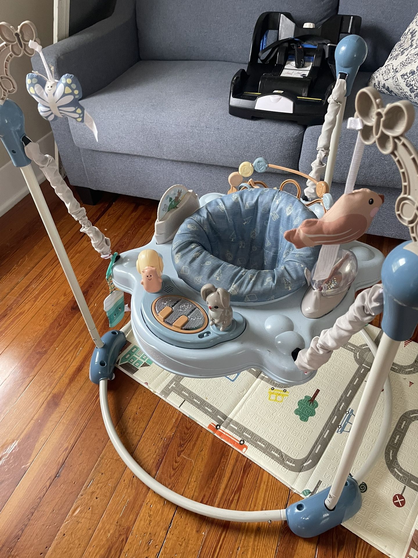 Cosco Kids Twirl-and-Bounce Activity Center, Forest Friends