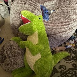 Giant Stuffed T-Rex