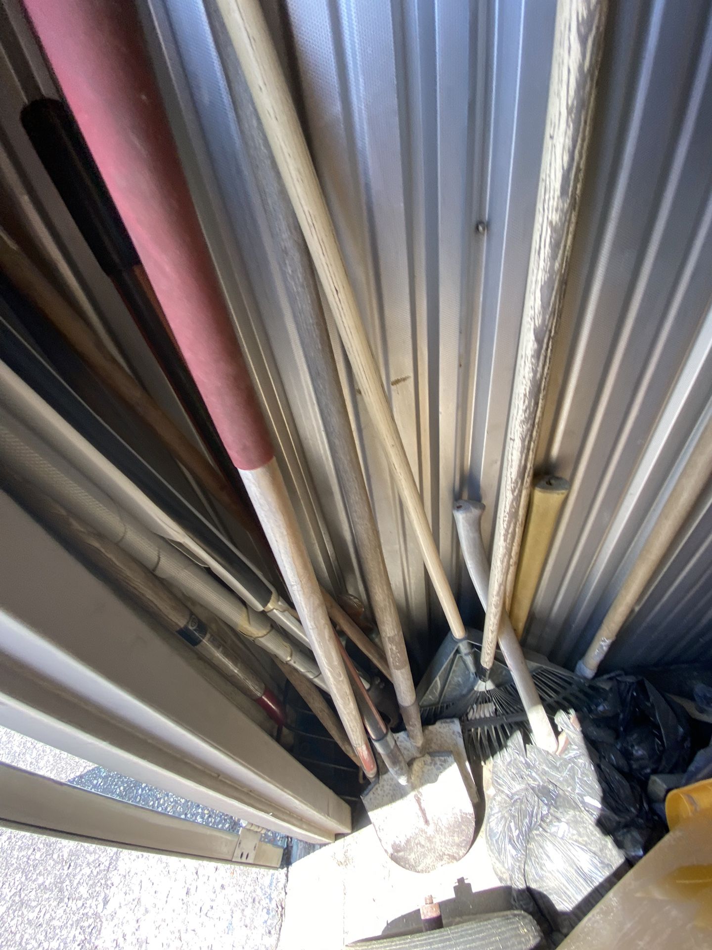 Rakes, Shovels, Branch Trimmers