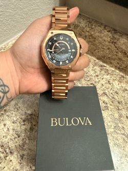 Bulova Precisionist in rose gold