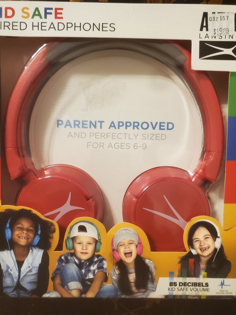 Altec Lansing Kid Safe Wired Headphones