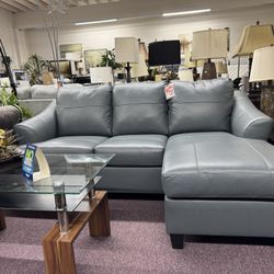 60% SALE Top Grade Leather Sectional