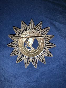 Egyptian silver hand made pendant