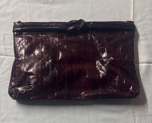 Women's Brown Small Wristlet Purse Wallet Handbag Clutch