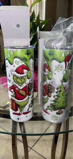 Grinch tumbler cup