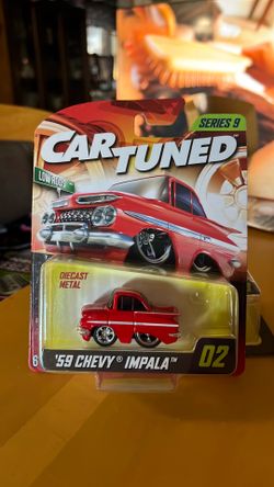 Car tuned 59 Chevy impala diecast