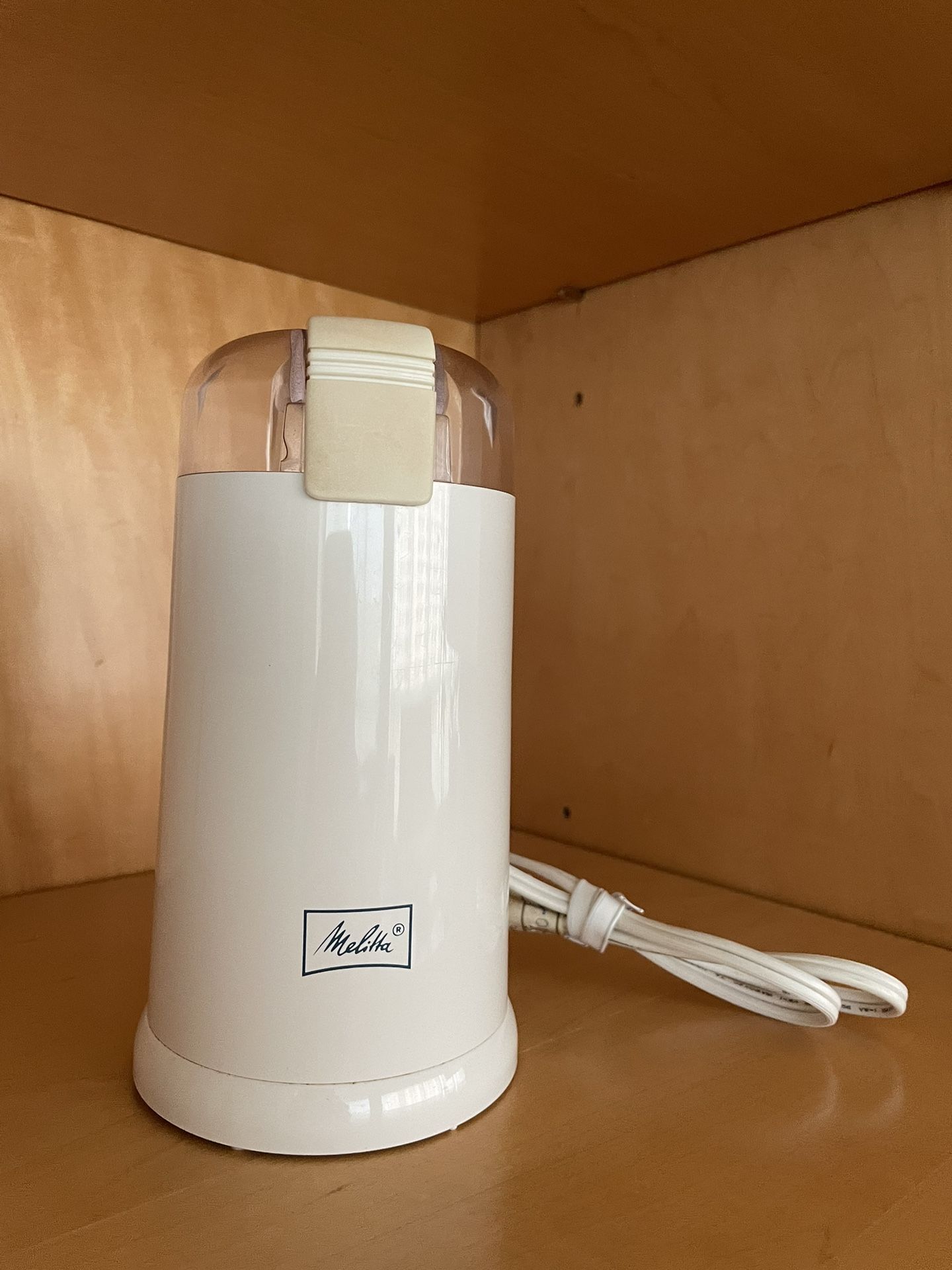 Melitta coffee bean grinder