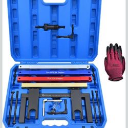 Master Engine Timing Vanos Camshaft Alignment Locking Tool Kit, Compatible with BMW 2.5 3.0 N51 N52 N53 N54 N55 S55 Engines