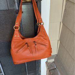 Jones New York Leather Handbag