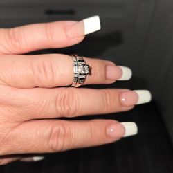 Engagement And Wedding Band 