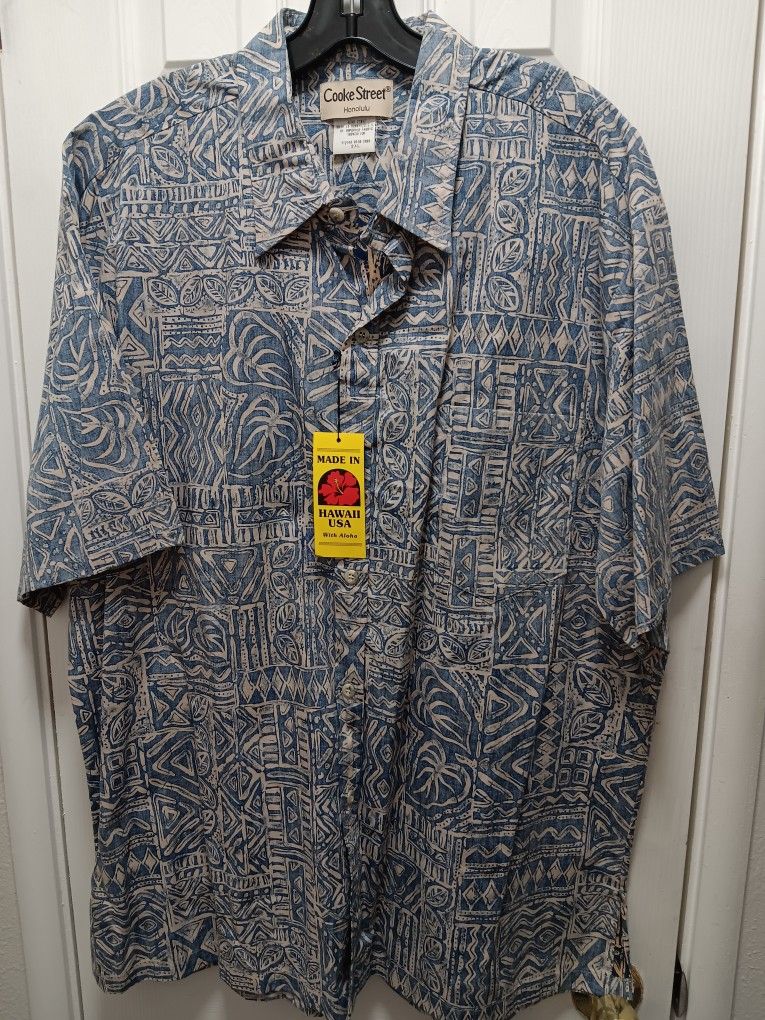 COOKE STREET HAWAIIAN SHIRT (2 X L)