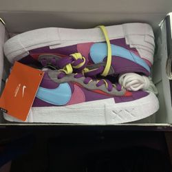 nike low blazers x kaws