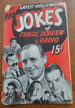 Hollywood 900 Jokes Of Stage Screen Vintage