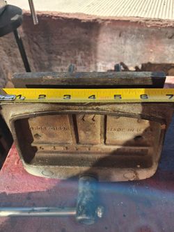 Vintage craftsman vise