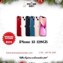iPhone 13 128GB Unlocked For 🎄Christmas Deal For $299😱🥳