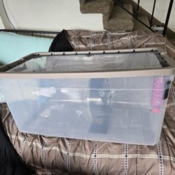 Hamster Bin Cage Enclosure
