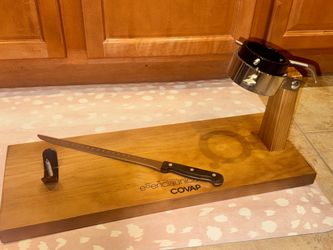 New eSenciaúnica COVAP jamon prosciutto Wood  stand