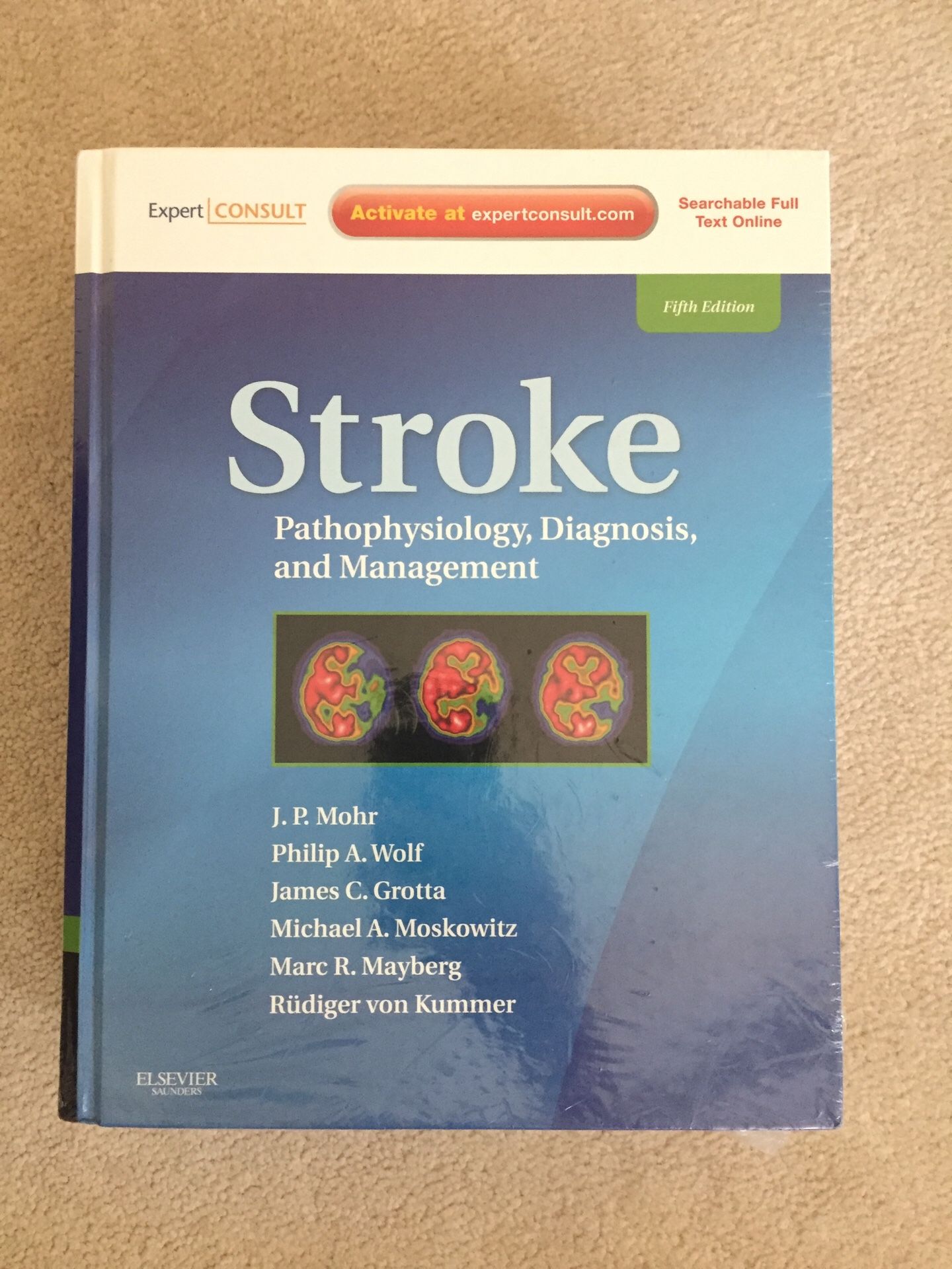 Stroke, pathophysiology diagnosis and management. Mint condition. Still wrapped in plastic.