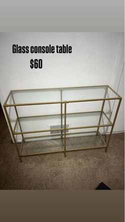 Glass table