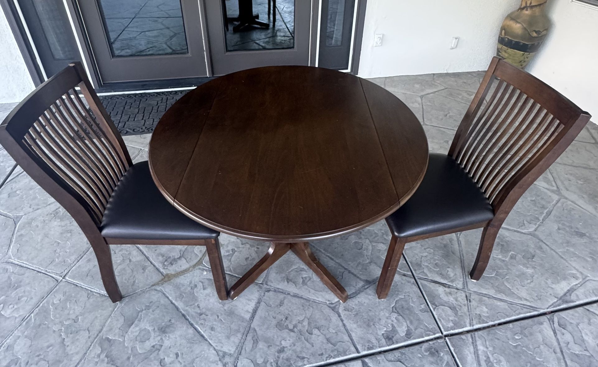Table with Two Chairs