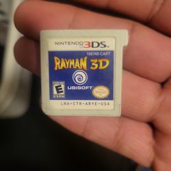 Rayman 3D Nintendo 3Ds
