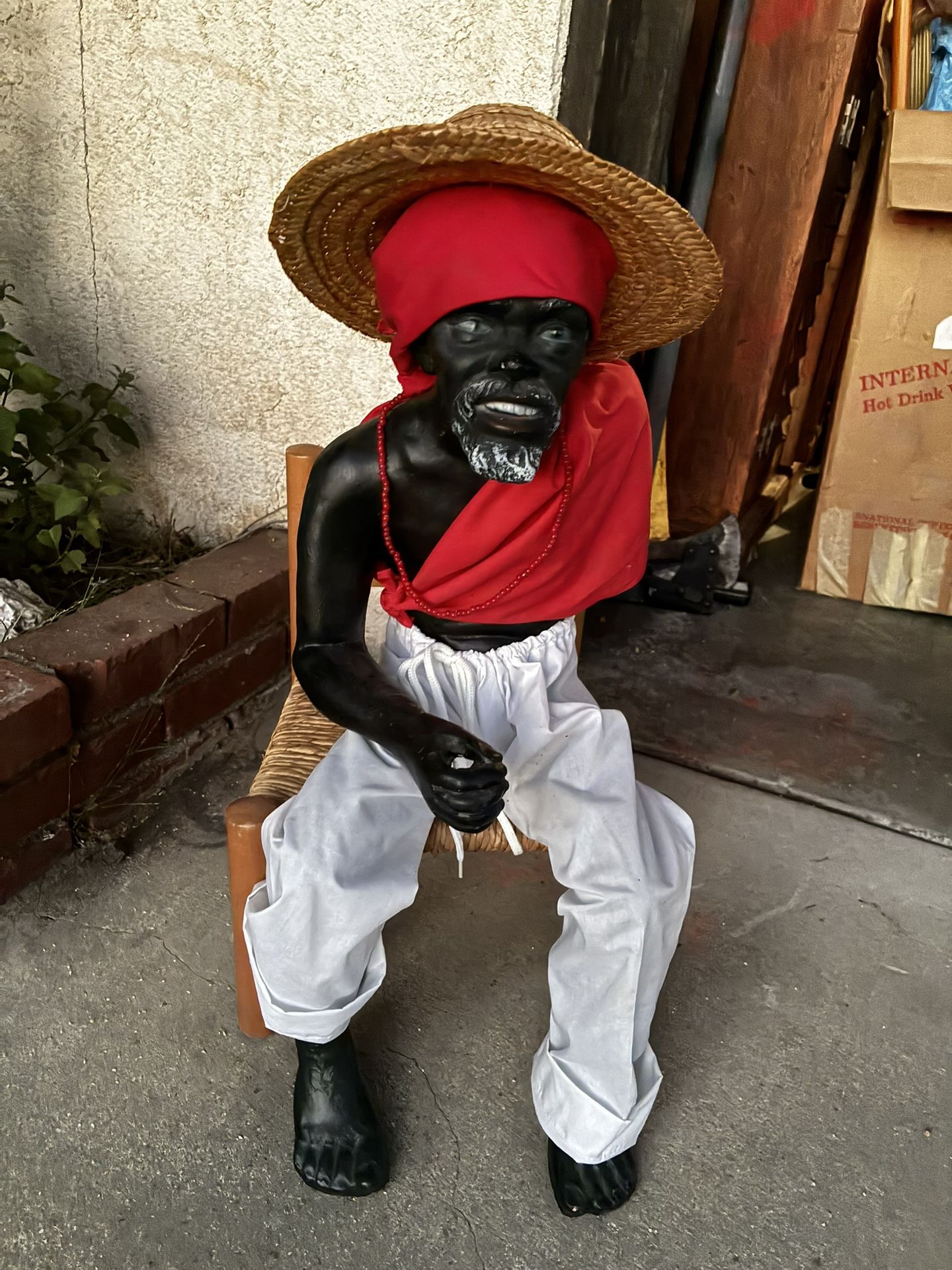 Vintage Santeria Statue