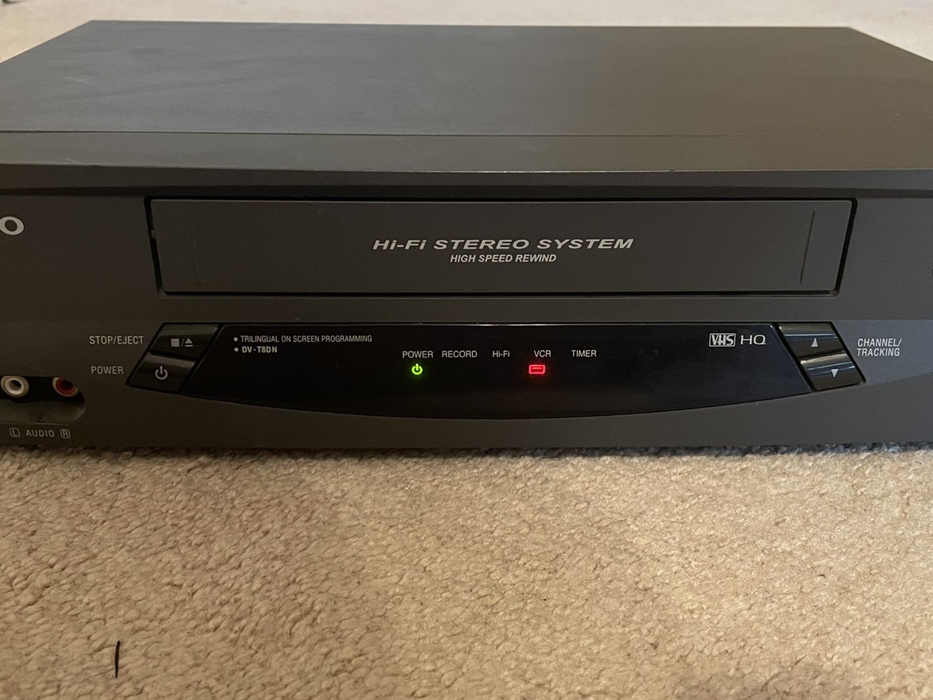 VHS VCR + Remote