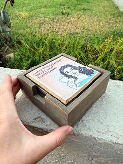 Coasters funny wine theme