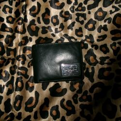 black true religion mens wallet 