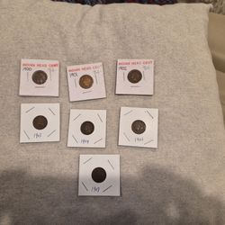 Indian Head Penny  1(contact info removed) 1(contact info removed) 1(contact info removed) 1907