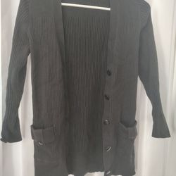 Cardigan Negro Talla S