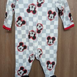 EUC Disney Mickey Mouse Sleeper Size 0-3M