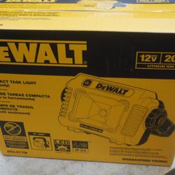 Brand New DeWalt 12v - 20v Max Compact LED Task Light DCL077B (Tool Only)