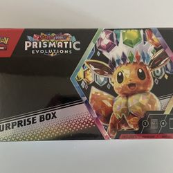 Prismatic Evolutions Surprise Box