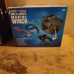 2000 Lb Marine Winch 