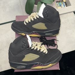 Jordan 5 A Ma Maniere Black Dusk Size 10.5