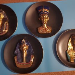 Egypt: Splendors Of An Ancient World Collectable Porcelain Plates Set