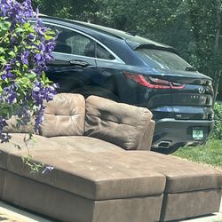 Couch And Two Ottoman
