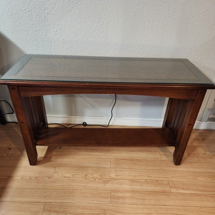 Bassett Wooden Buffet/Console Table