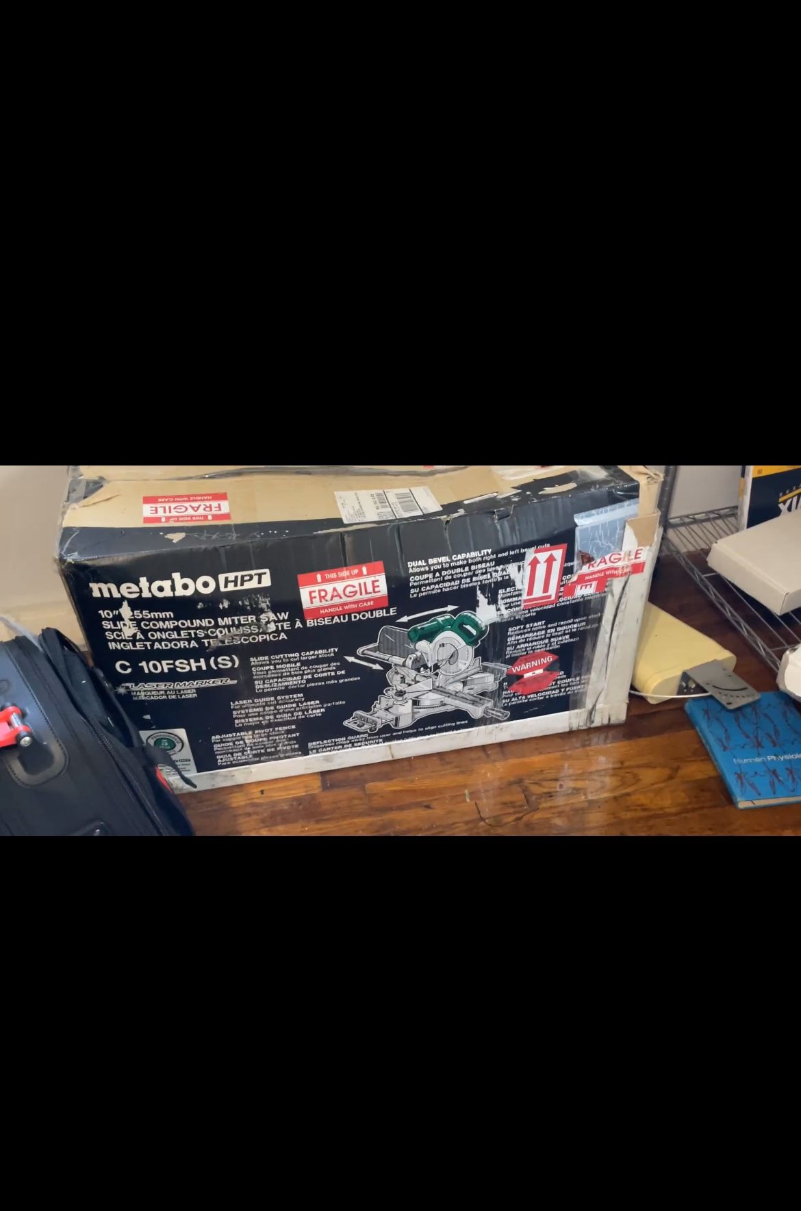 Metabo HPT 10”  Slide Compound Miter Saw / Dual Bevel 