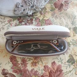 Vintage  Voque Rhinestone  Glasses 