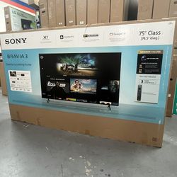 Sony Bravia 75” S3 Series 4k UHD Smart Tv