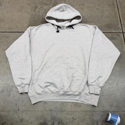 vintage carhartt small logo grey heavyweight hoodie size large
