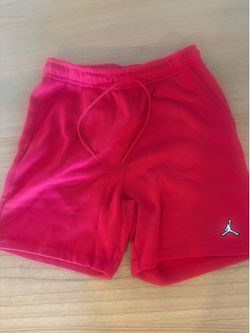 Nike Jordan Red Shorts Men's Size Medium - Brooklyn Fleece Jumpman Logo NWT