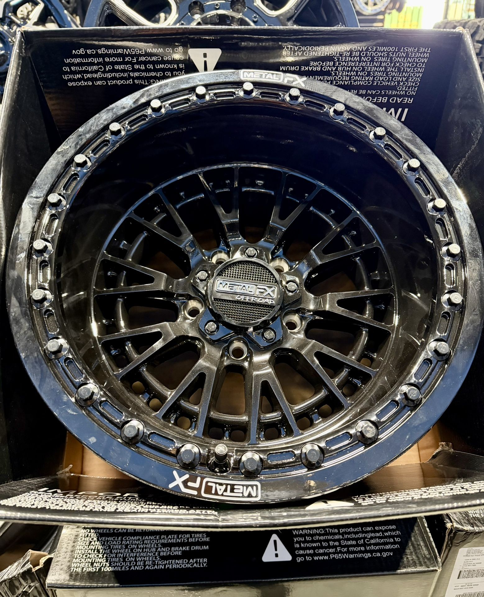 New: METAL FX Slayer Beadlock Wheels & TENSOR 33x10-15 Regulator 2 Tires For UTV SXS (We Finance)